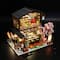 Wizardi Sushi Restaurant Miniature Dollhouse Roombox Kit